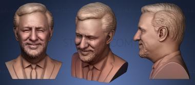 3D модель Стивен Спилберг (STL)